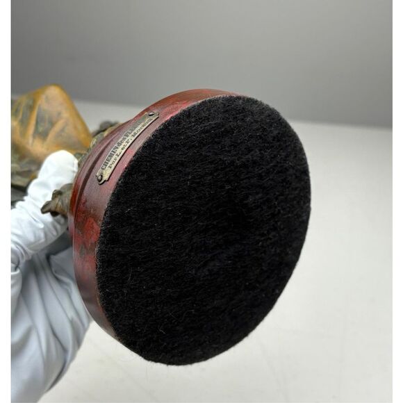 Antique L & F Moreau Chemin des Fleurs Spelter Bronze Woman Sculpture France - Picture 12 of 14